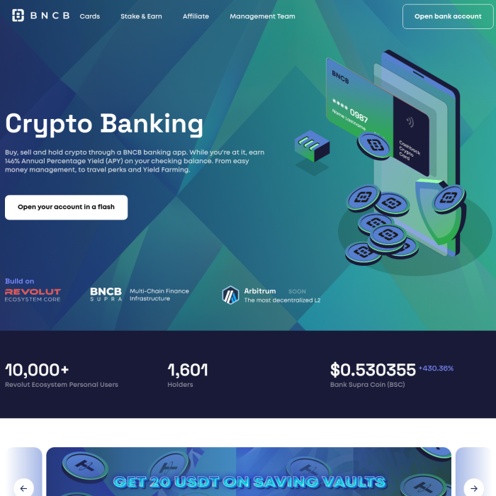 BNCB Crypto Banking